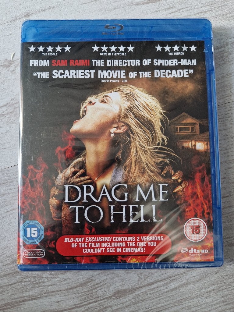 Blu-ray Drag Me To Hell - Unrated & Theatrical - Nieuw, Engels, Vanaf 16 jaar, Film, Engels