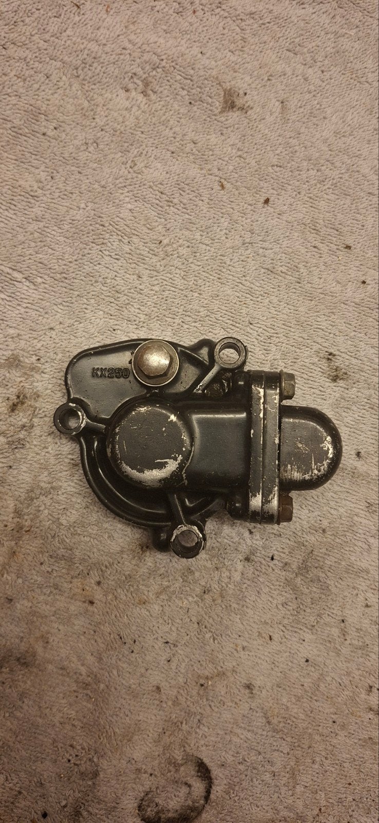 kawasaki kx250 waterpompdekseltje 1986/87, Ophalen of Verzenden