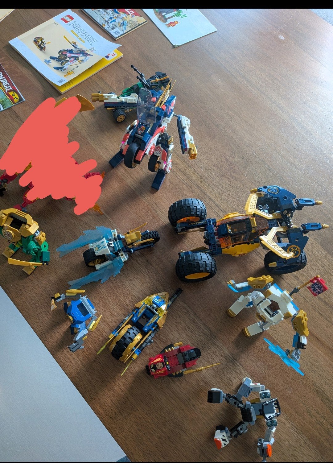LEGO Ninjago 8 Sets 71700 71757 71761 71792 71790, Lego, Inclusief instructies, Ophalen of Verzenden, Zo goed als nieuw
