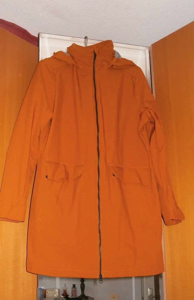 Mooie Softshell Parka mt L Human Nature oranje/rood nieuw, Human Nature, Ophalen of Verzenden, Nieuw