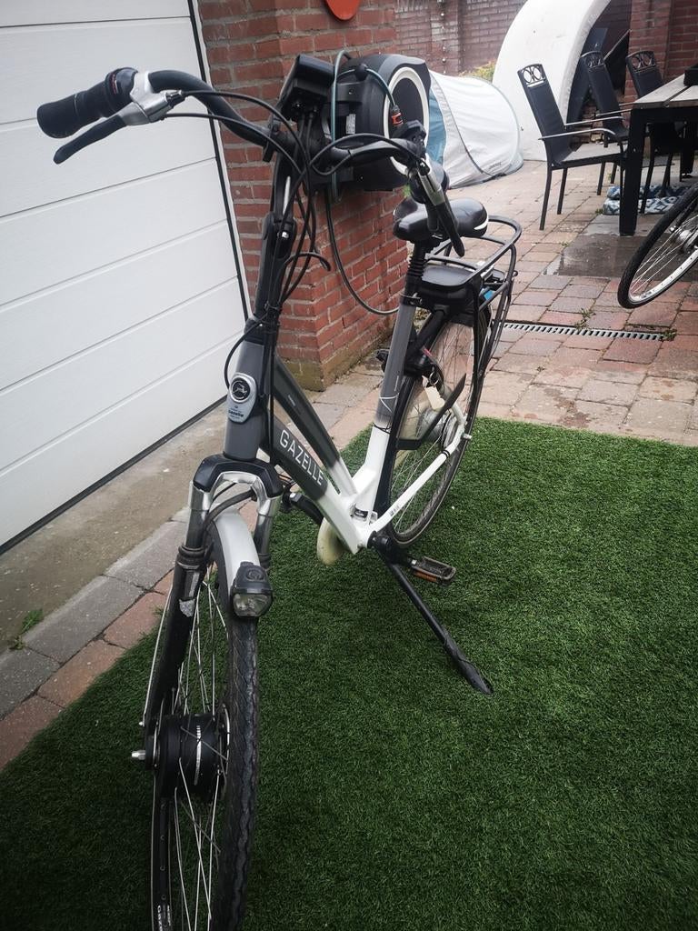 Gazelle Chamonix Electronic fiets zonder accu, 55 cm of meer, Ophalen, Gebruikt, Minder dan 10 versnellingen