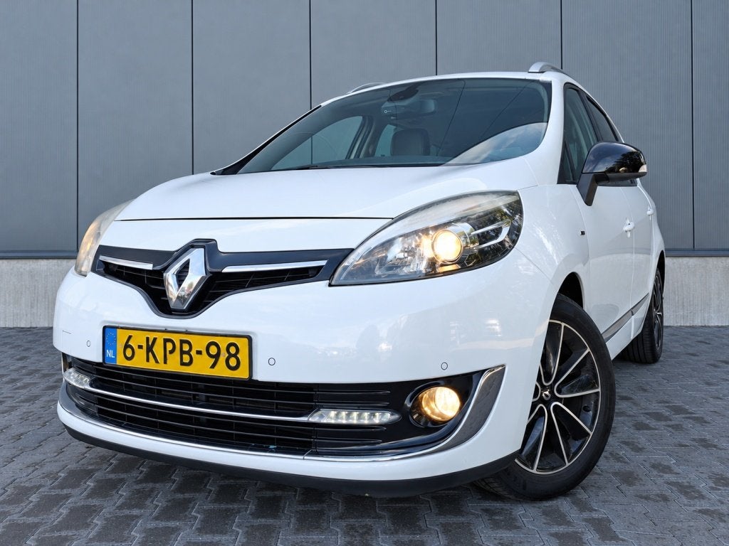 Renault Grand Scénic 1.5 dCi Bose 7p. | Dealer onderhouden, Gebruikt, 4 cilinders, Wit, Origineel Nederlands
