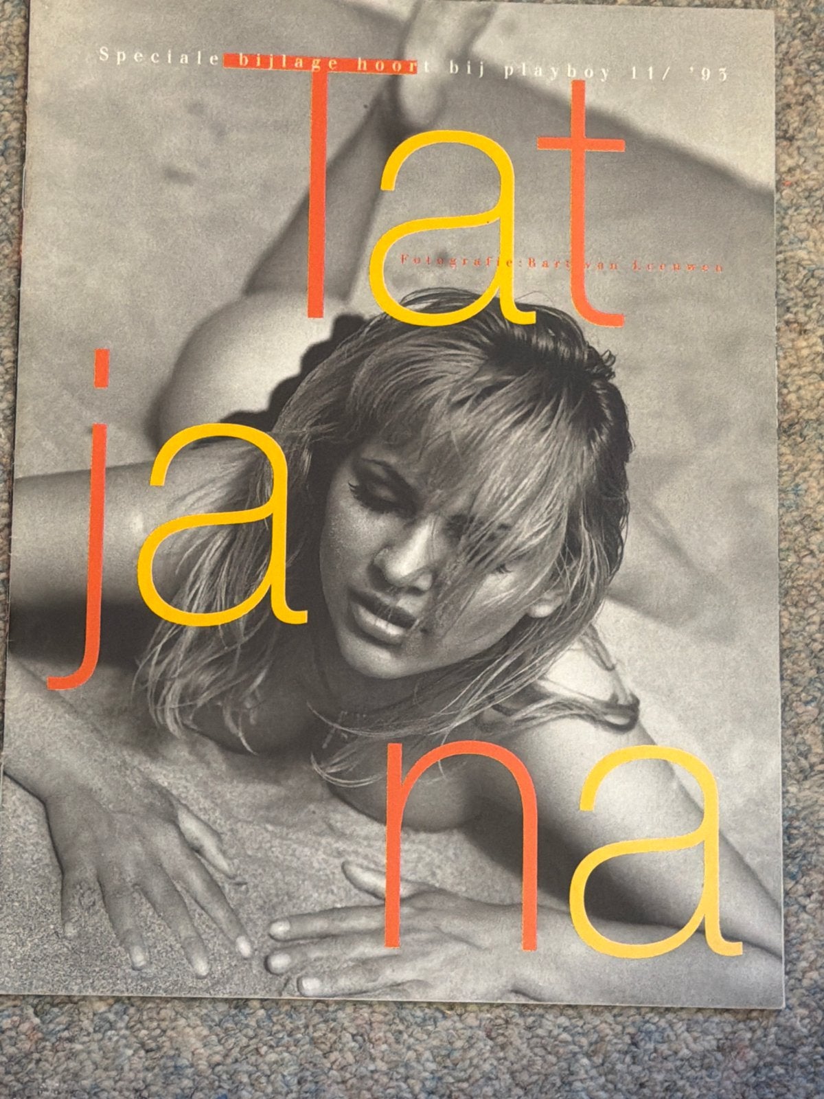 Tatjana - Speciale bijlage Playboy 11/'93, Ophalen of Verzenden, Zo goed als nieuw, Damesbladen