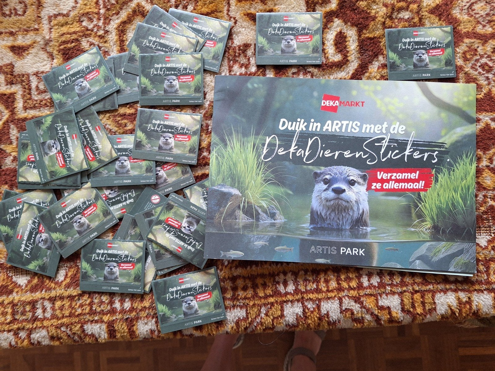 Gratis op te halen: Artis boek met 33 stickers, Albert Heijn, Ophalen