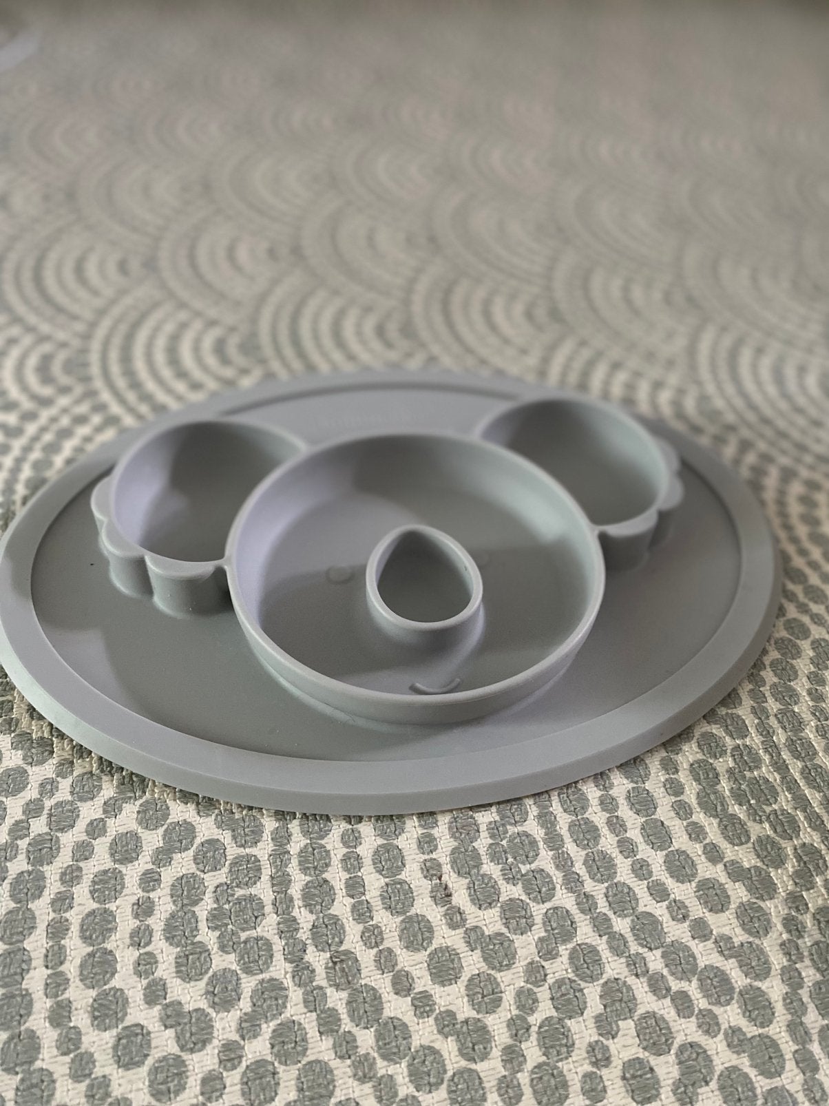 Koala silicone baby plate, Ophalen of Verzenden, Zo goed als nieuw, Overige typen