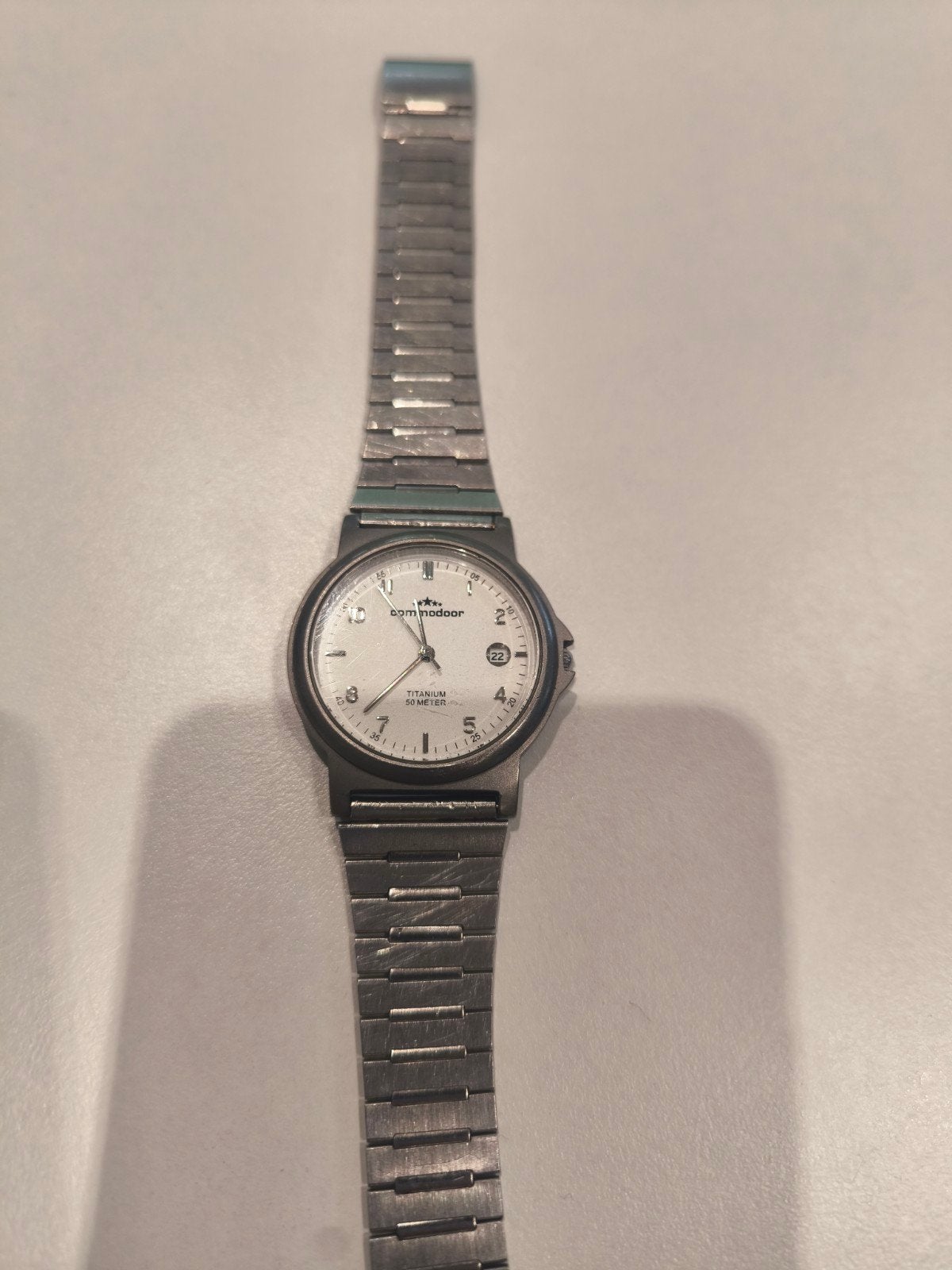 Commandoor Titanium Polshorloge - 50 Meter Waterdicht, Sieraden, Tassen en Uiterlijk, Overige merken, Overige materialen, Polshorloge