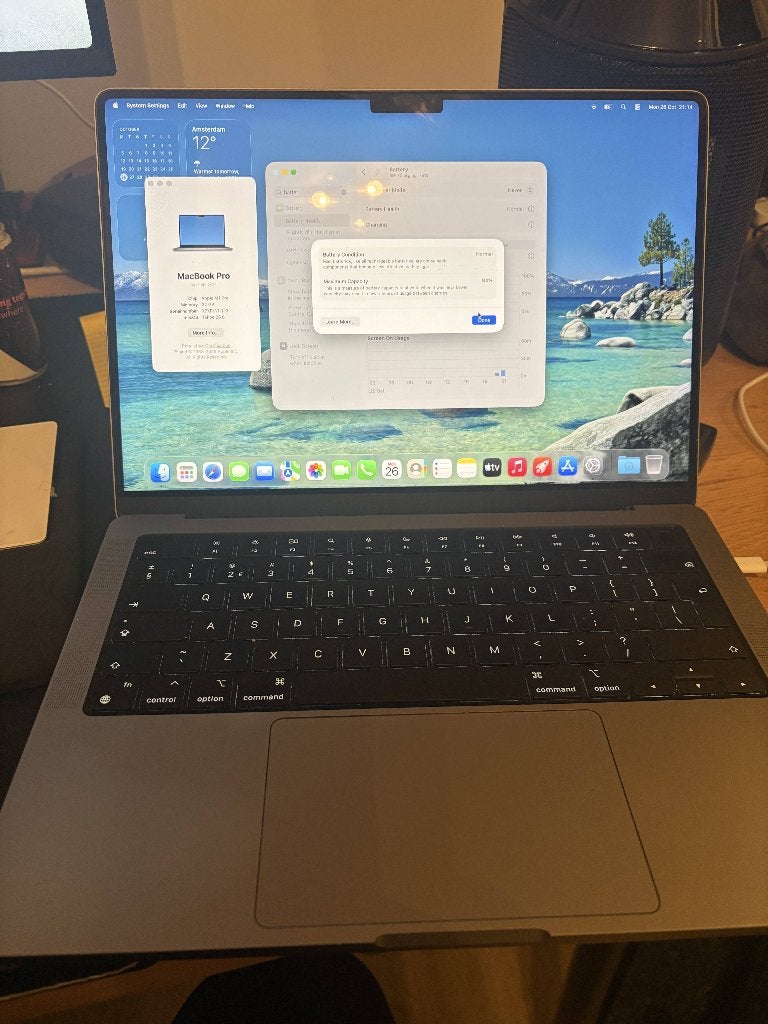 Macbook pro m1 pro 32 gb 1tb, 1 TB of meer, 13 inch, Zo goed als nieuw, 4 Ghz of meer