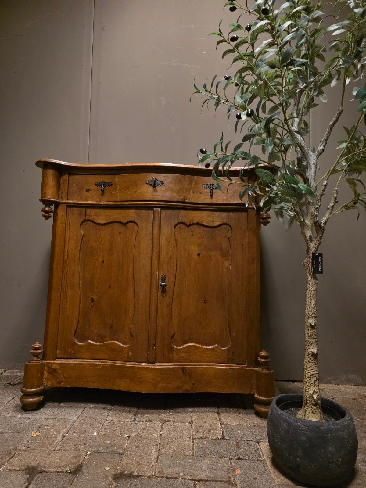 Biedermeier meidenkast penantkastje bezorgen mogelijk, Ophalen of Verzenden
