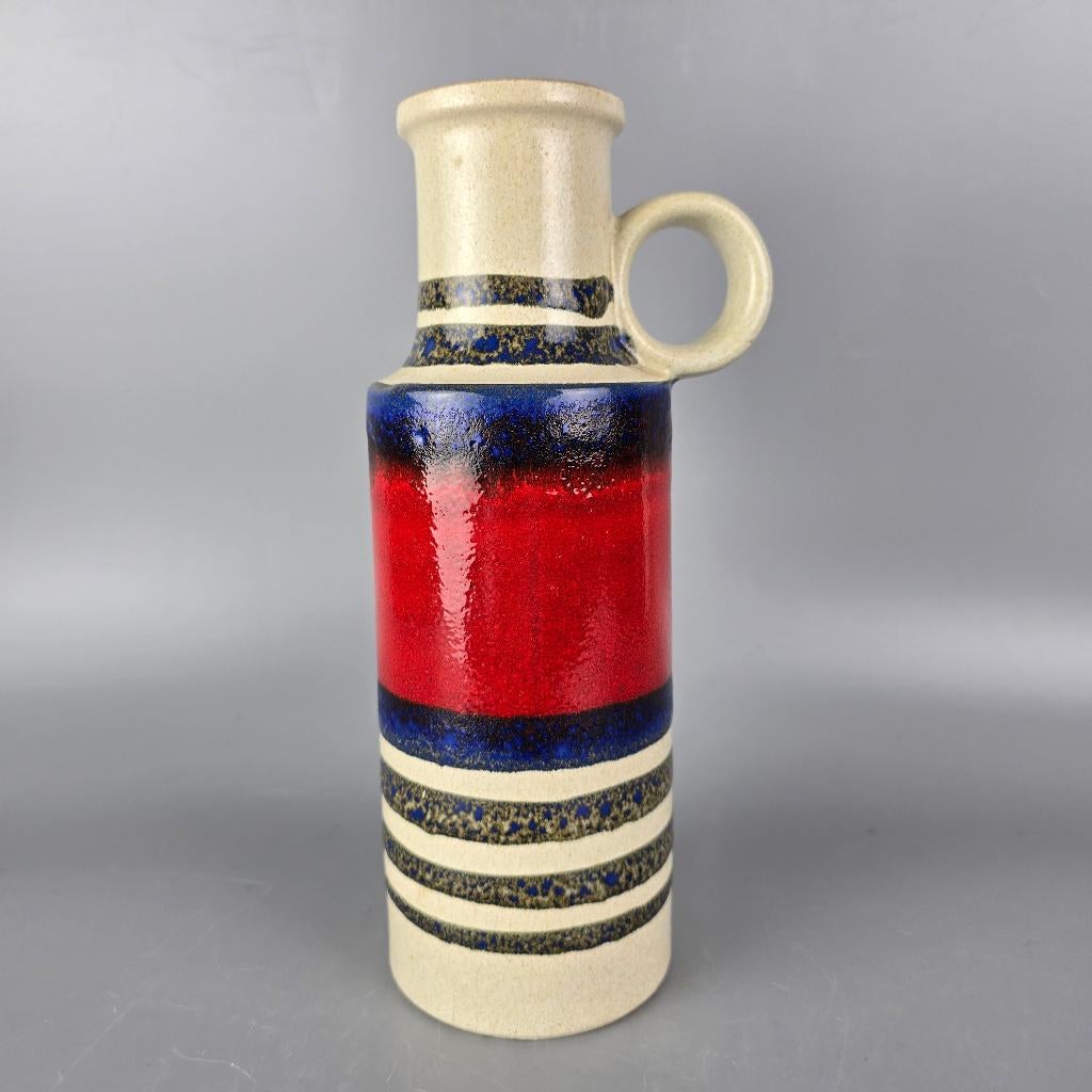 Vintage West-Duitse Fat Lava vaas. Scheurich 401-28, Antiek en Kunst, Ophalen of Verzenden
