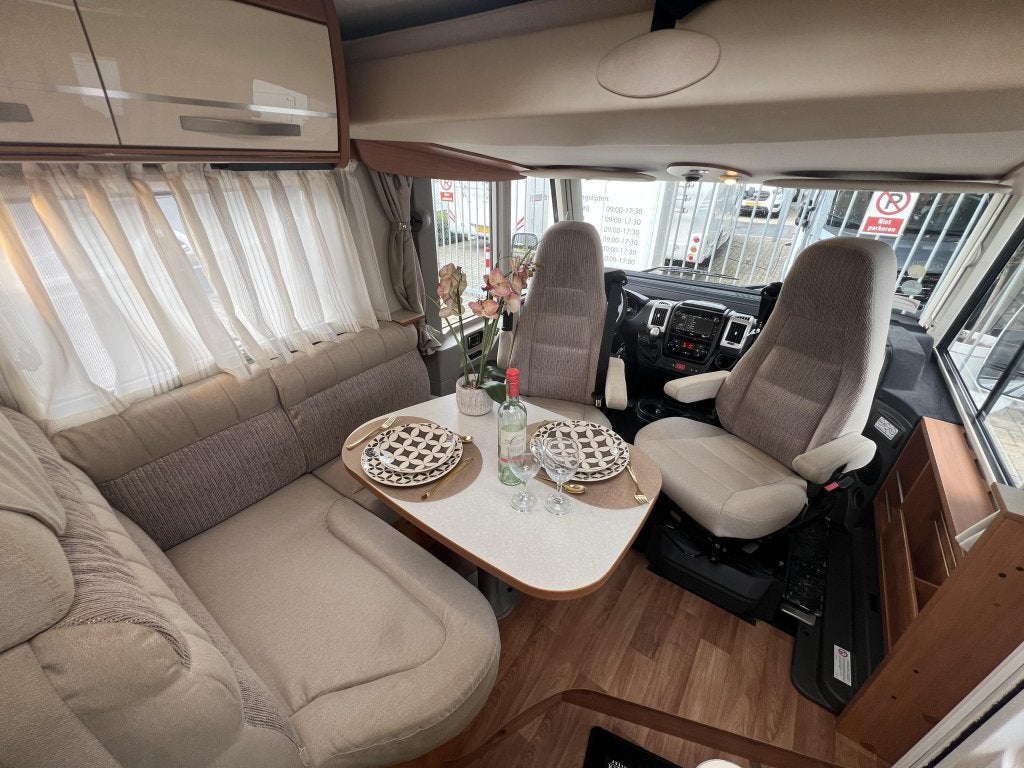 Hymer Exsis-I 504 EX DWARSBED+HEFBED AUTOMAAT EURO6 DAKAIRCO, Caravans en Kamperen, Fiat, 6 tot 7 meter, Bedrijf, Diesel