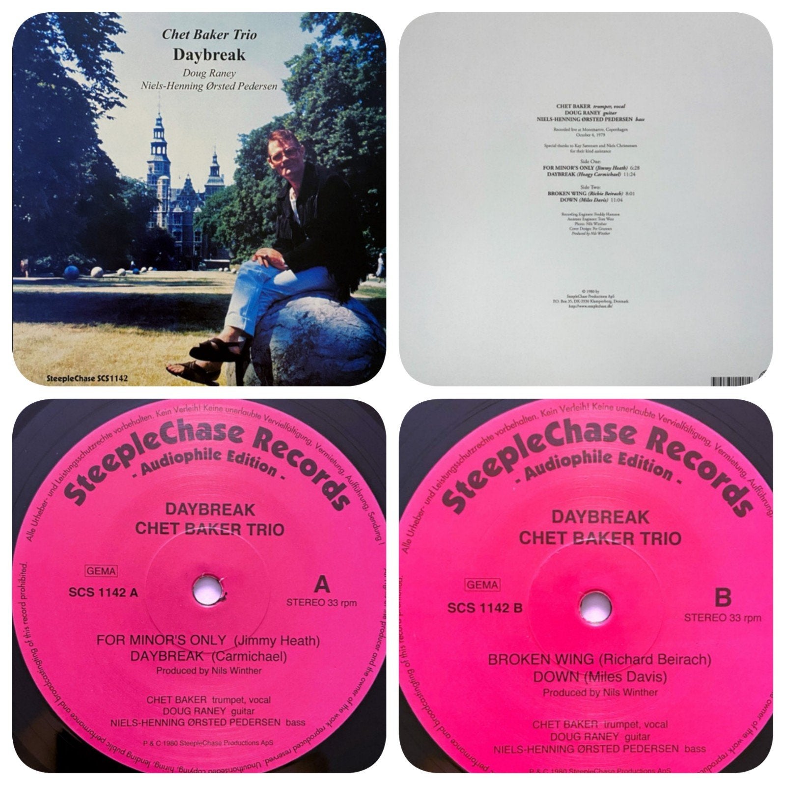 Chet Baker Trio-Daybreak/oplage 2000/audiophile edition VG++, Ophalen of Verzenden