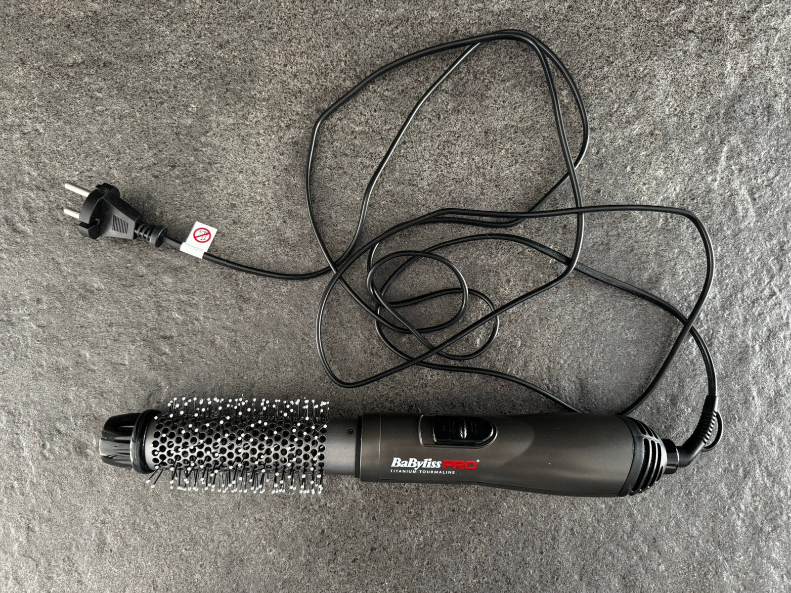 Babyliss PRO Titanium Tourmaline Föhnborstel, Sieraden, Tassen en Uiterlijk, Ophalen of Verzenden, Zo goed als nieuw, Föhn of Haardroger