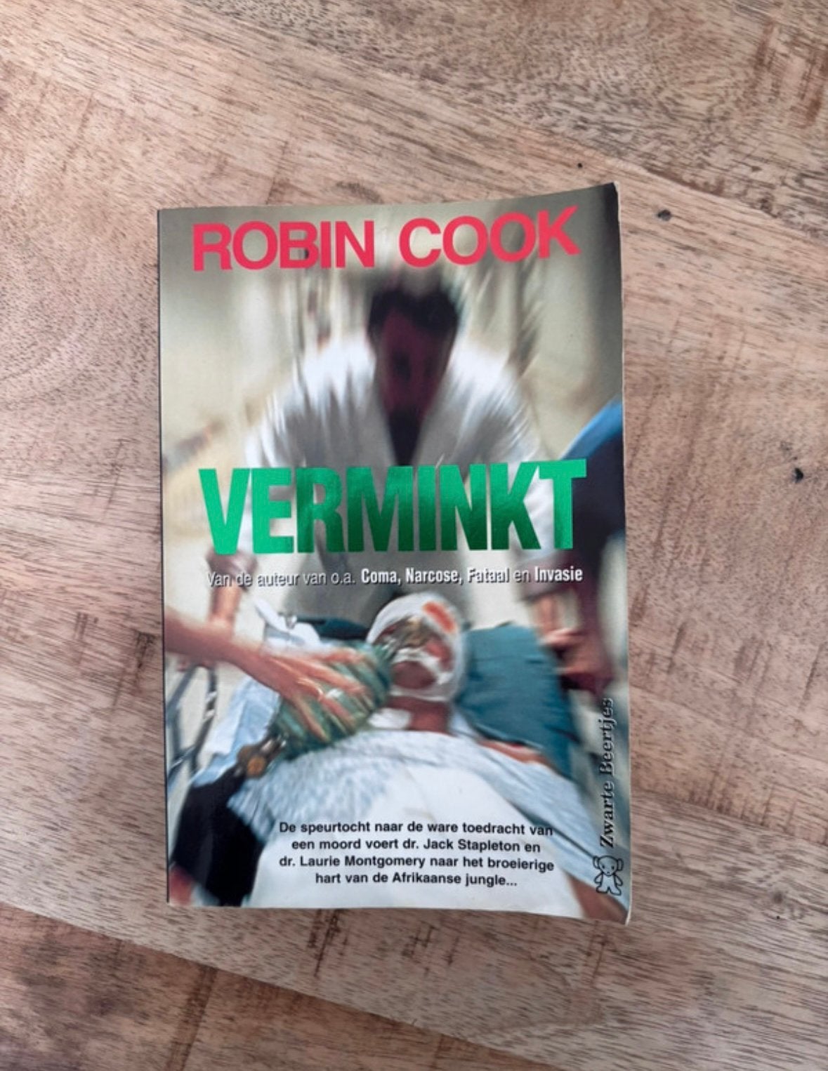GRATIS AF TE HALEN: Robin Cook - Verminkt, Ophalen, Gelezen, Amerika