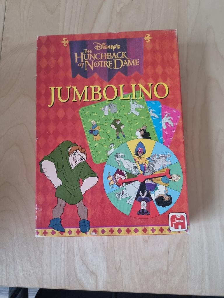 Disney's Hunchback of Notre Dame Jumbolino Puzzelspel, Ophalen, Minder dan 500 stukjes, Gebruikt, Legpuzzel