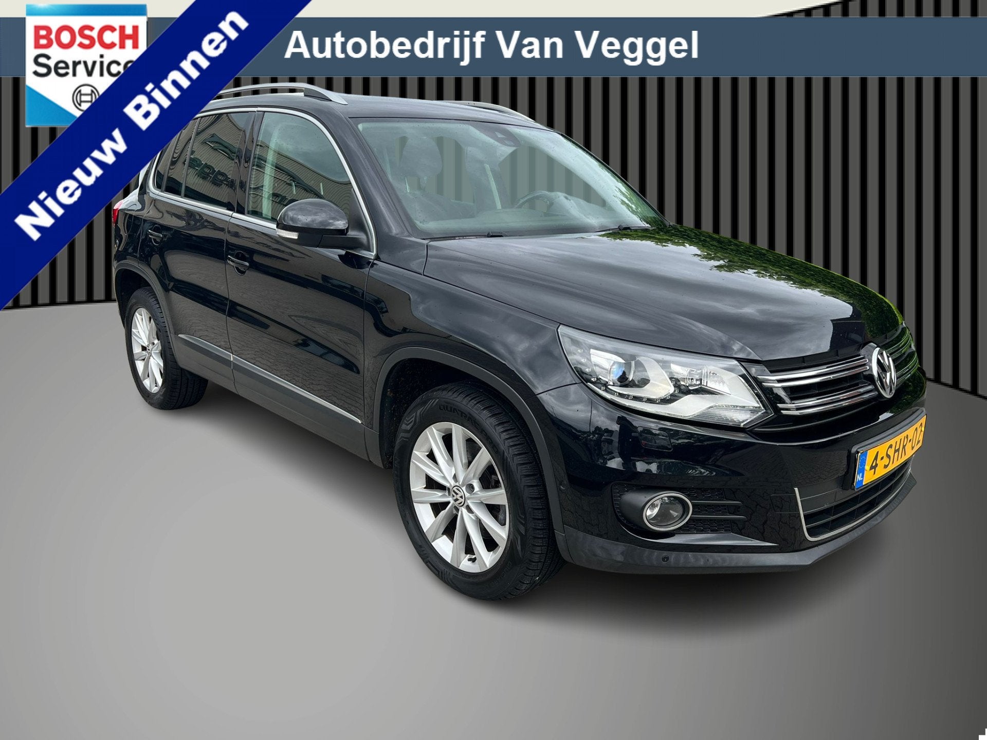 Volkswagen Tiguan 1.4 TSI Sport&Style pano, xenon, cruise, n, Auto's, Euro 5, Stof, Zwart, 4 cilinders