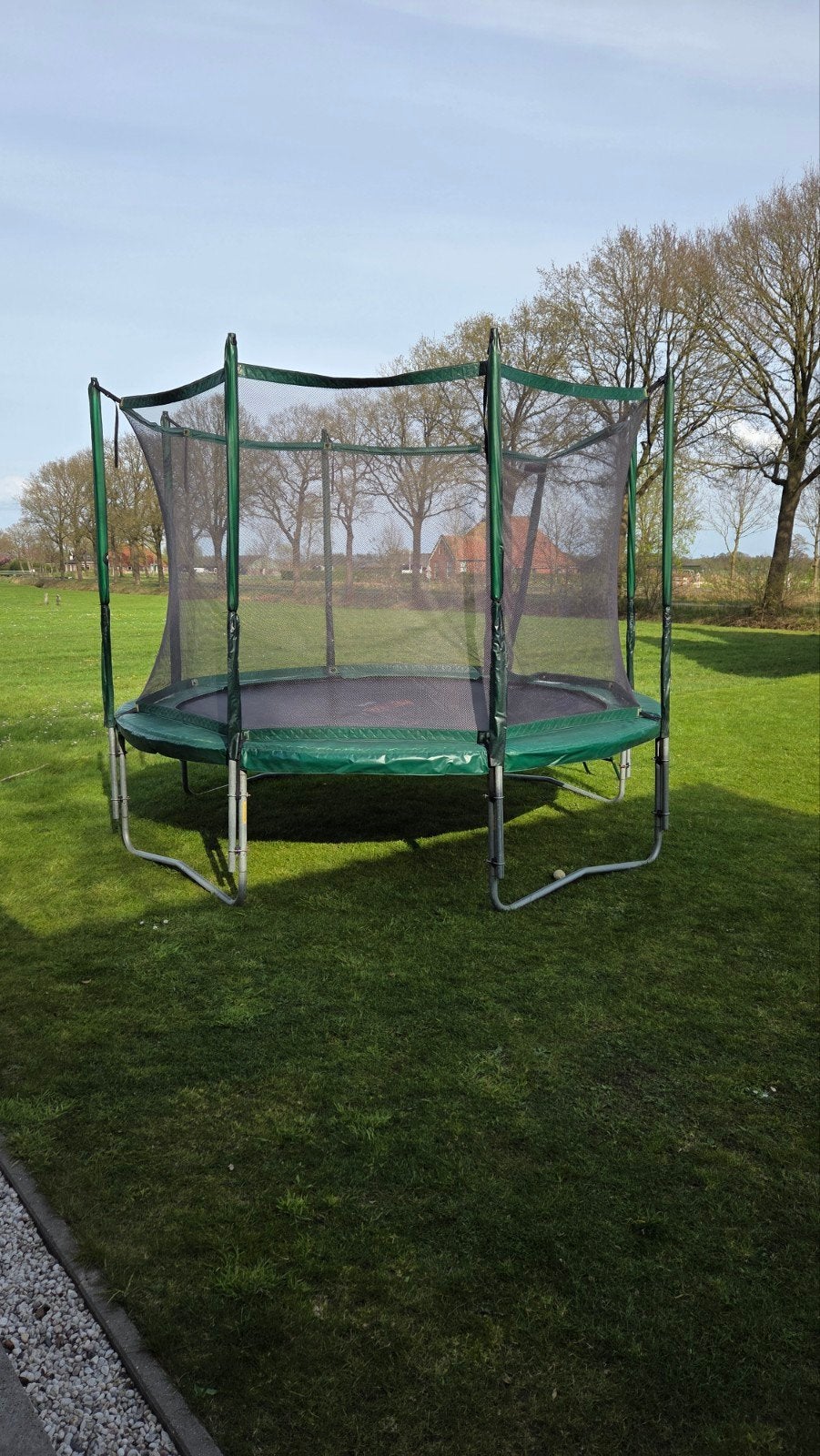 Mooie trampoline Avyna pro-line 12 (365 cm), Ophalen, Zo goed als nieuw