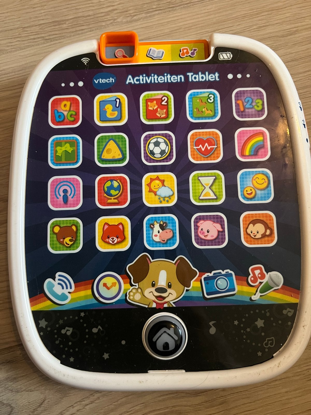 VTech Activiteiten Tablet - Educatief Speelgoed, Ophalen of Verzenden, Gebruikt, Taal en Lezen, Met licht