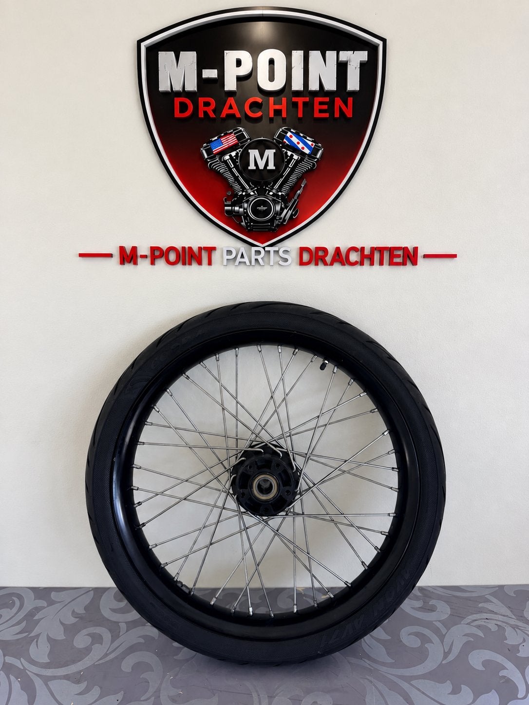 2011-2013 Harley-Davidson Softail Blackline Laced Voorwiel, Motoren, Ophalen of Verzenden, Gebruikt