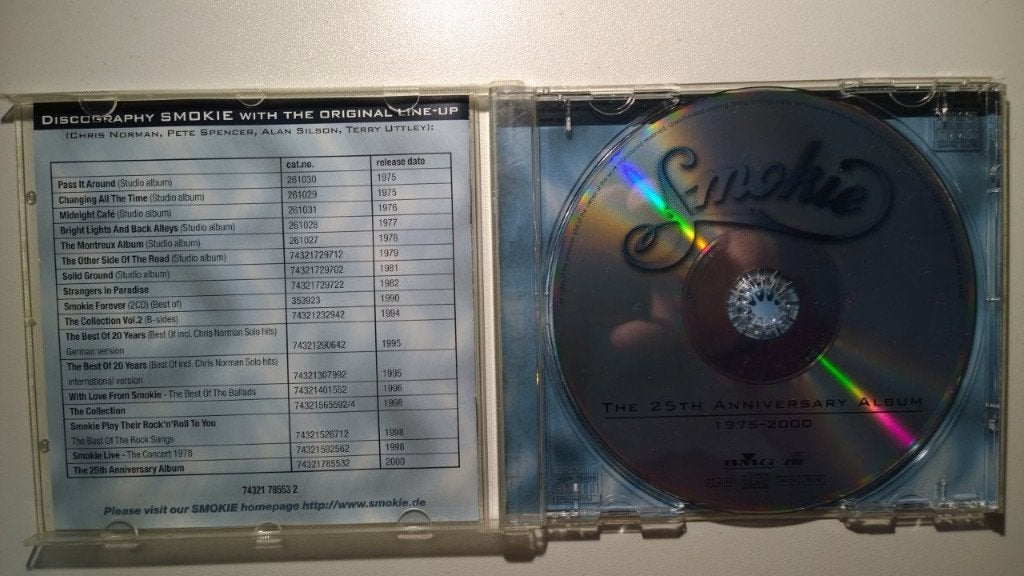Smokie - The 25th Anniversary Album, Cd's en Dvd's, Ophalen of Verzenden, Zo goed als nieuw, Poprock, Album