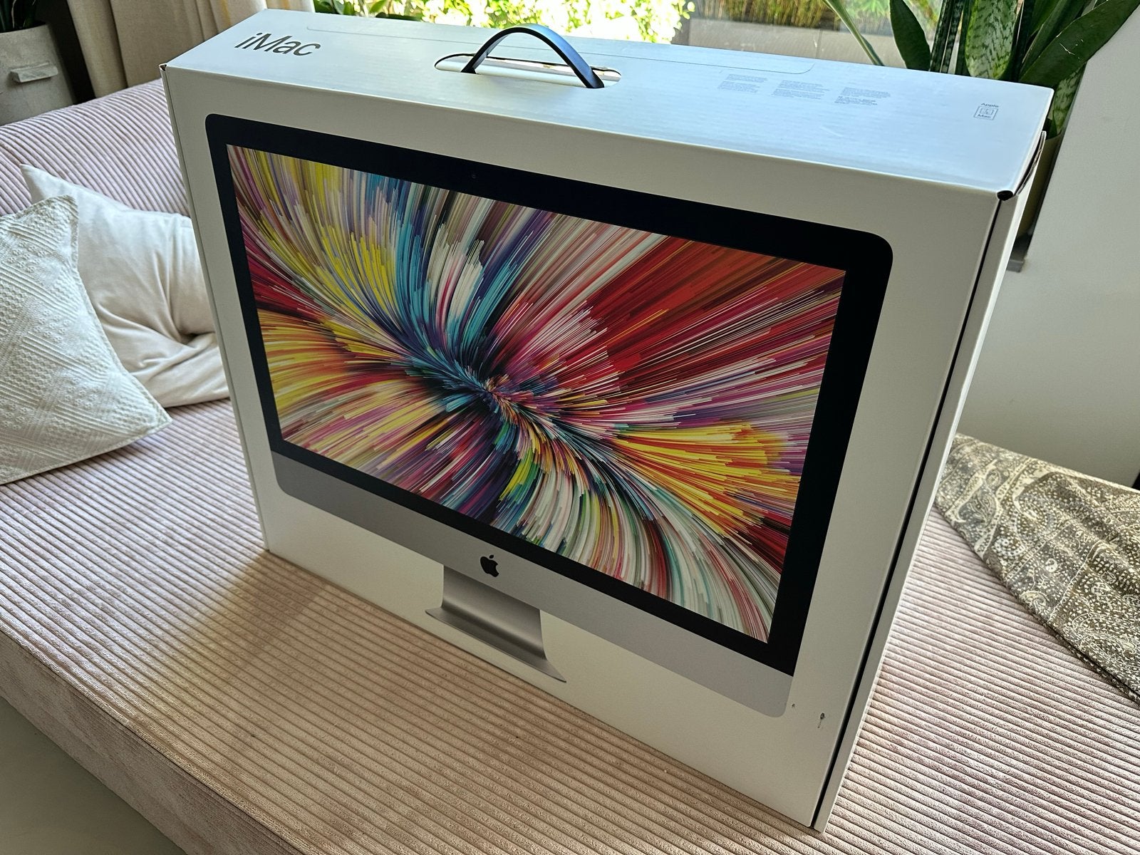 iMac 27" 5K 2020 i7/40GB/1TB /5700XT 16GB - defect in scherm, Computers en Software, Ophalen, Gebruikt, 32 GB, SSD