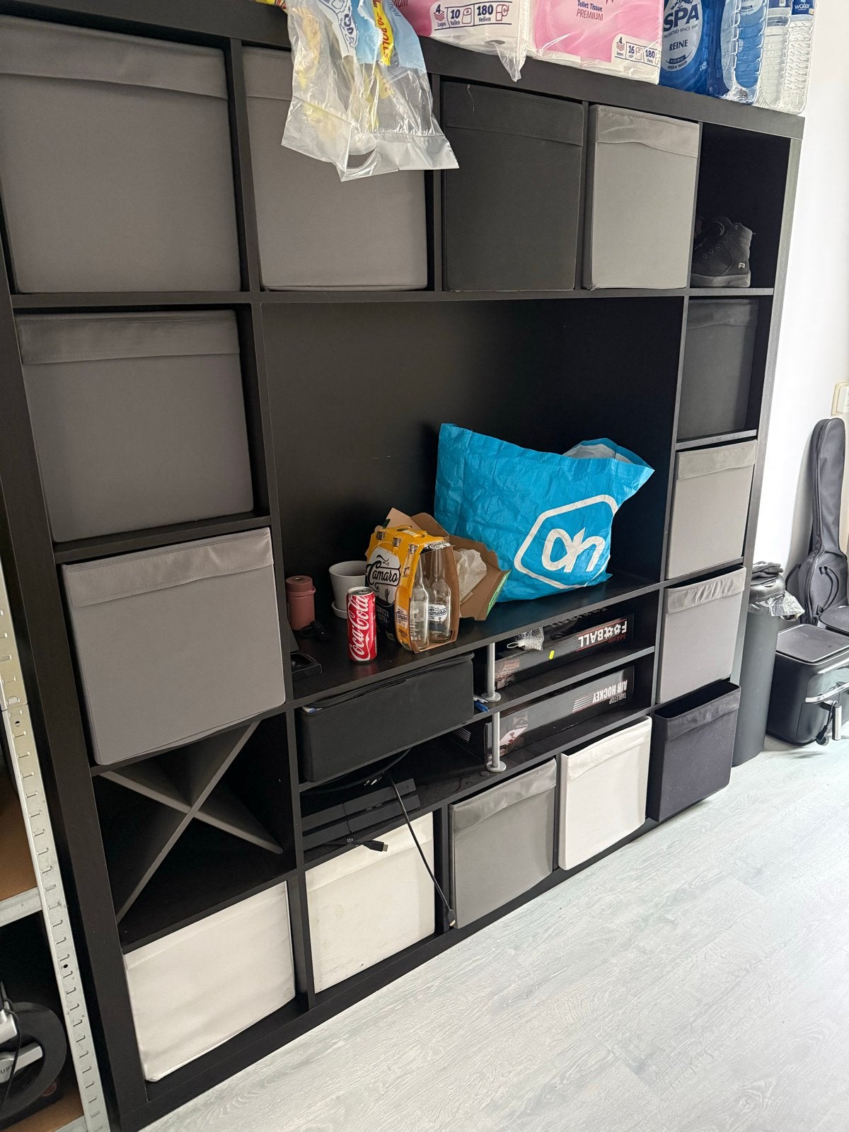 Gratis Ikea vakkenkast inclusief bakken, Ophalen, Gebruikt, 150 tot 200 cm, 150 tot 200 cm