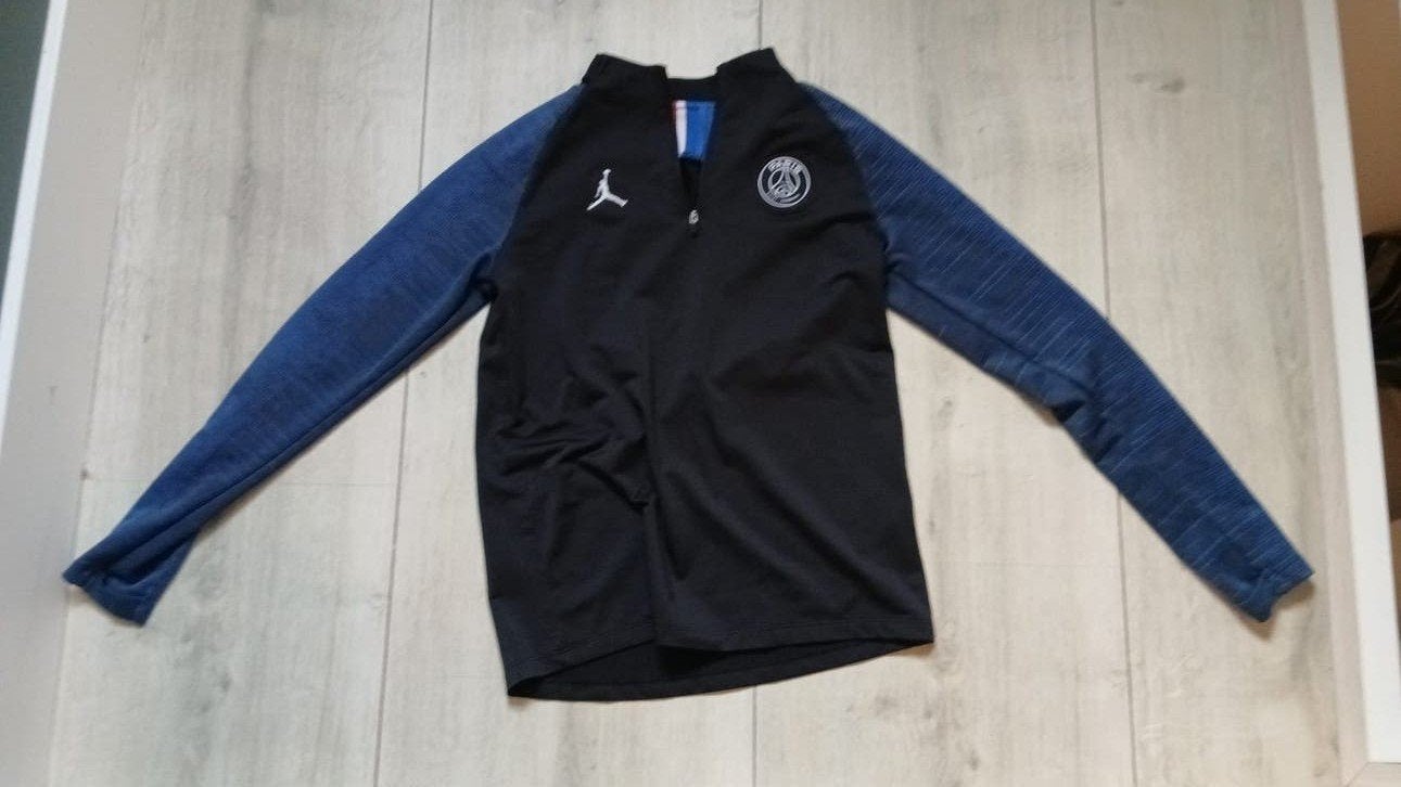 Jordan x PSG Trainingsshirt - Maat L, Gebruikt, Jongen of Meisje, Ophalen of Verzenden, Shirt of Longsleeve