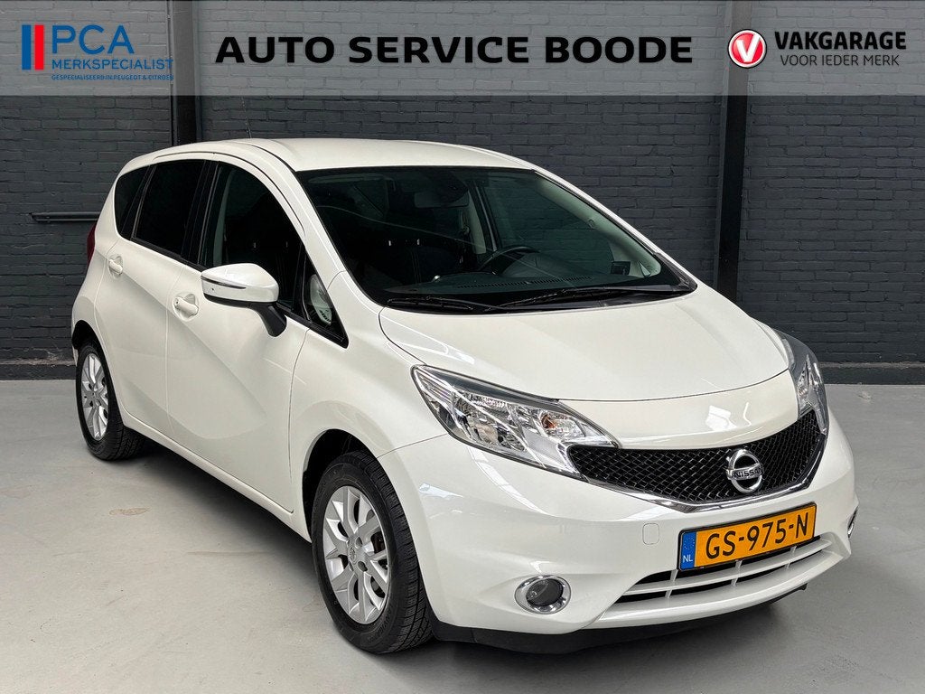 Nissan Note 1.2 (80pk) Connect Edition - navigatie - keyless, Stof, Euro 6, 1198 cc, Bedrijf