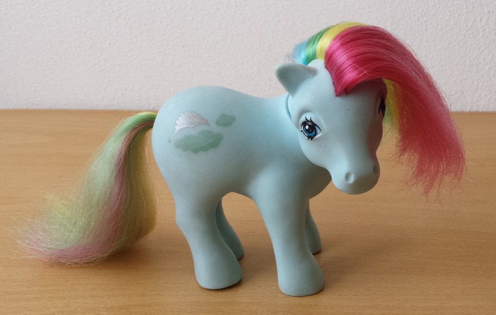 My Little Pony G1 - Sunlight - Hasbro - Italy, Gebruikt, Ophalen of Verzenden, Hasbro, Nvt