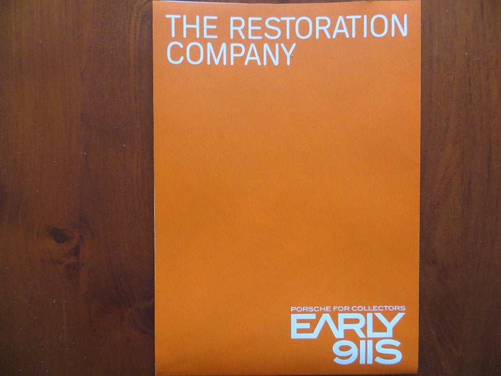 Porsche Early 911S: The restoration Company, Ophalen of Verzenden, Nieuw, Porsche
