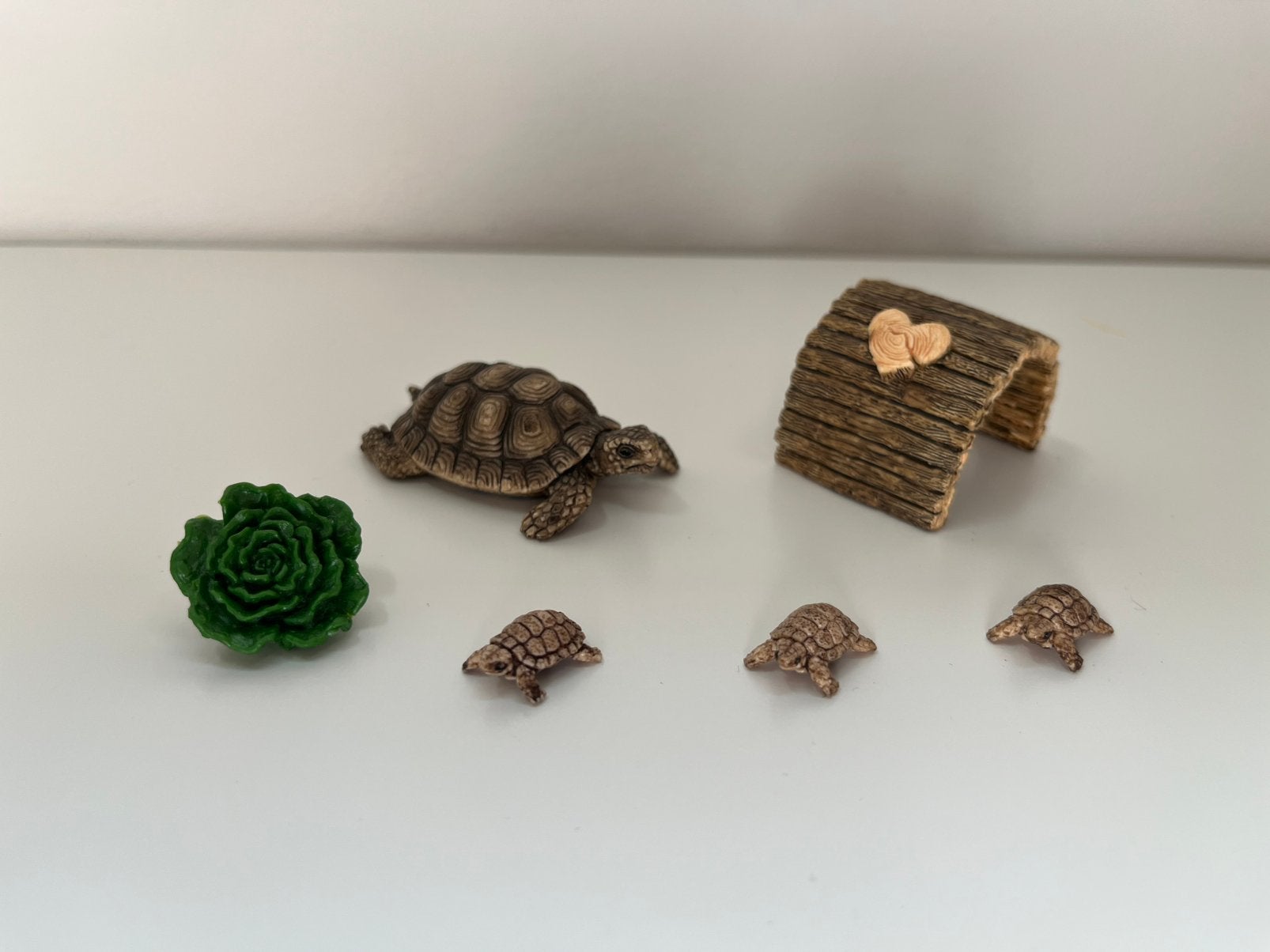 Schleich - schildpaddenhuis 42506 - compleet en als nieuw, Ophalen of Verzenden, Zo goed als nieuw