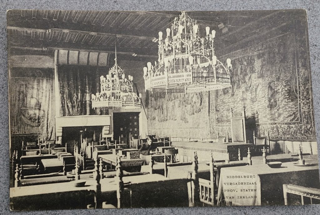 ansichtkaart Zeeland e/o nr. 25 - Middelburg, Verzamelen, Ansichtkaarten | Nederland, Ophalen of Verzenden, Voor 1920, Ongelopen