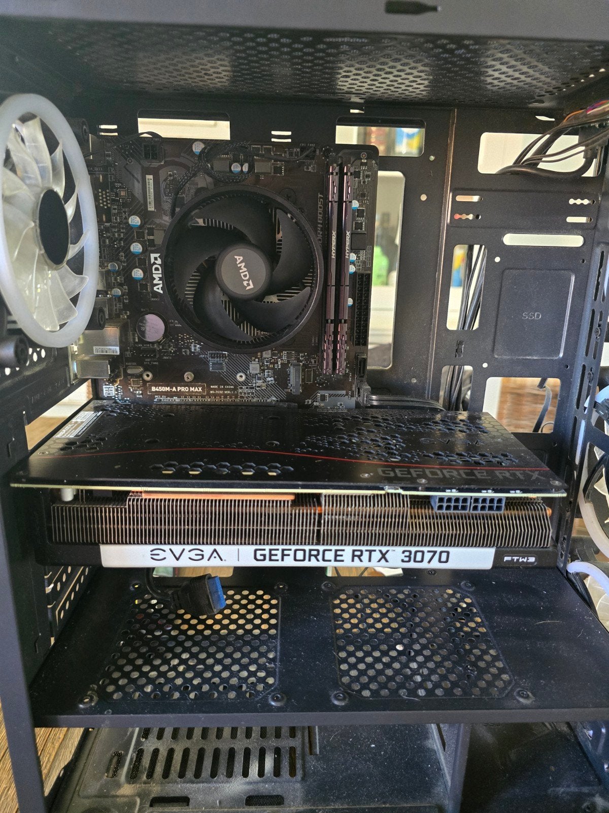 EVGA GeForce RTX 3070 FTW3 - Gebruikt, Computers en Software, Ophalen, Gebruikt, GDDR6, PCI-Express 4