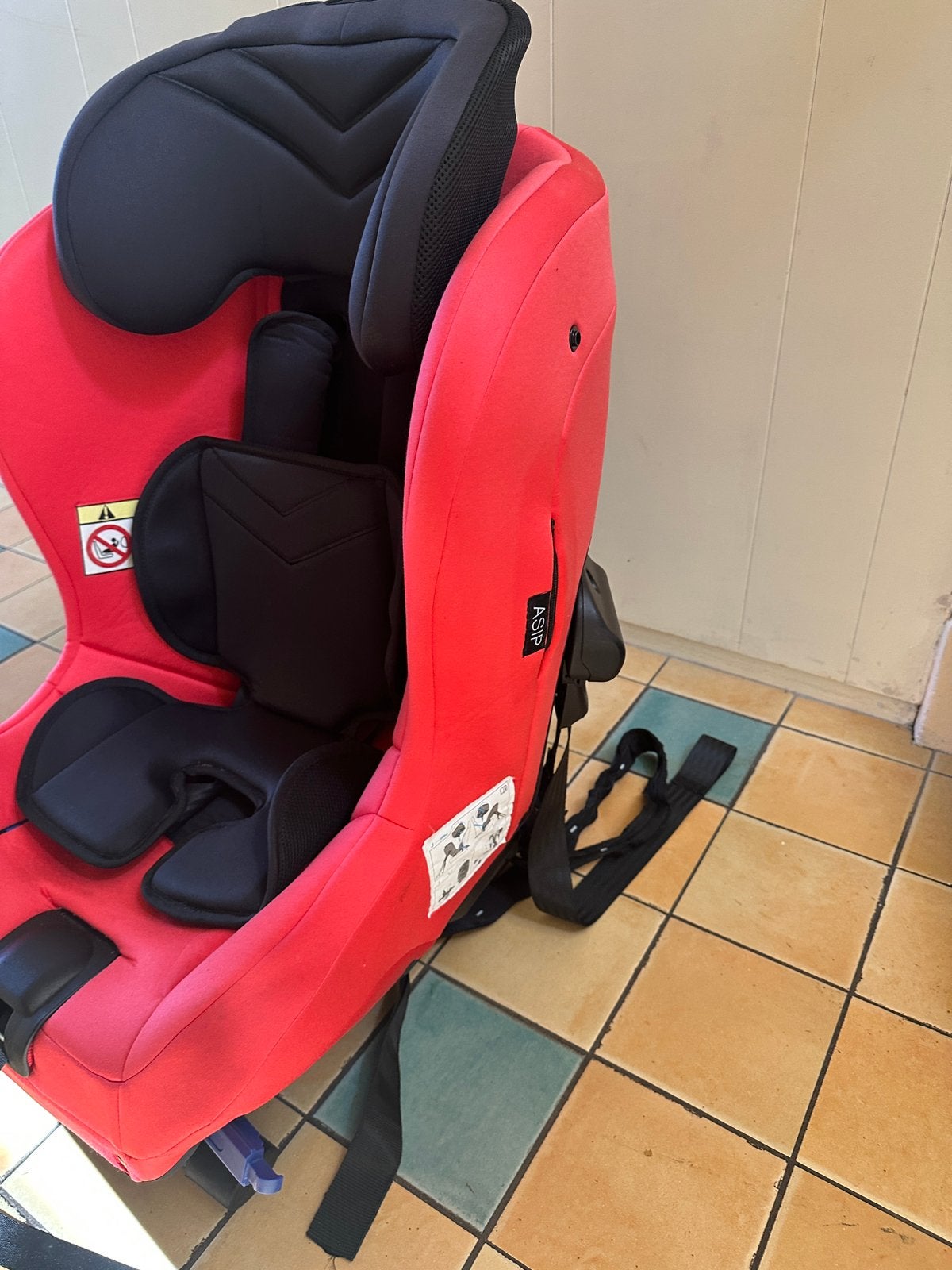 Axkid minikid 2 autostoel, Autogordel, Verstelbare rugleuning, Zo goed als nieuw, Ophalen