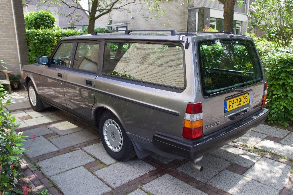 Volvo 240 2.0 Polar U9 1992 Grijs, 662 kg, 4 cilinders, Origineel Nederlands, Stationwagon
