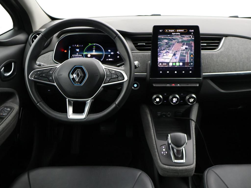 Renault ZOE R135 INTENS 52 kWh ACCU EIGENDOM + APPLE CARPLAY, Auto's, Renault, Gebruikt, Parkeersensor, 180 min, 385 km