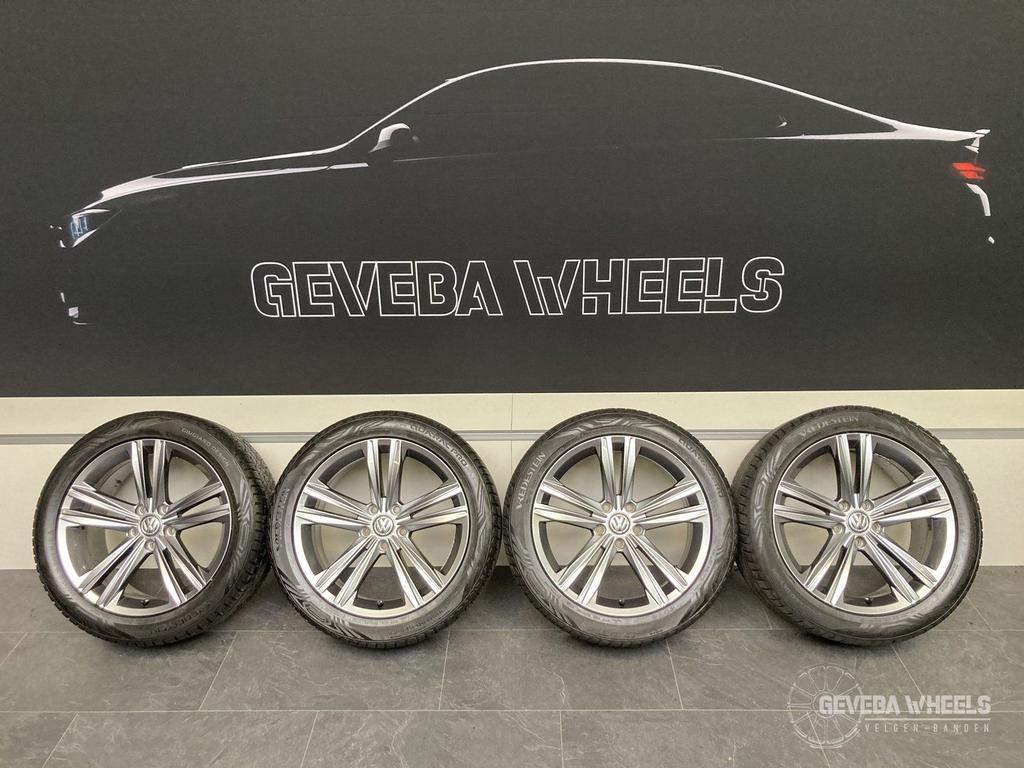 18” originele Volkswagen Arteon Passat velgen + banden 5x112, Auto-onderdelen, Banden en Velgen, 18 inch, -, -, Banden en Velgen