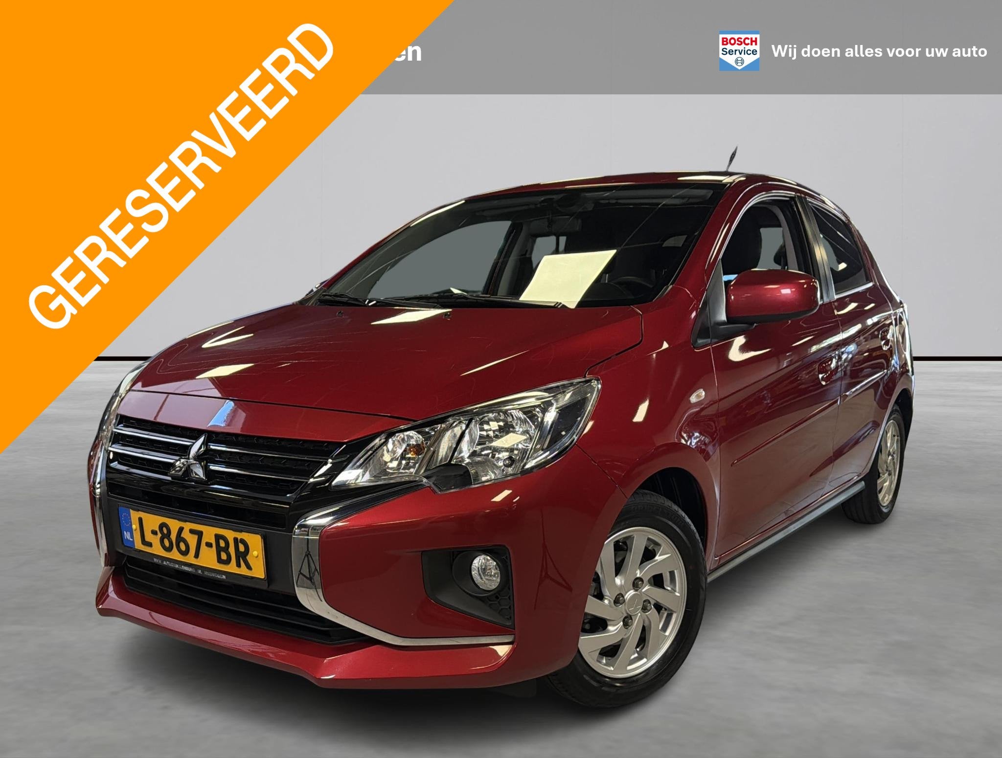 Mitsubishi Space Star 1.2 Active, Auto's, Mitsubishi, Stof, Gebruikt, Origineel Nederlands, Bedrijf