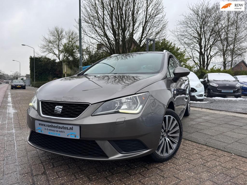 SEAT Ibiza ST 1.2 Tsi Clima Elek Pakket Lmv Pdc Bluetooth, Voorwielaandrijving, Stof, Gebruikt, Zwart