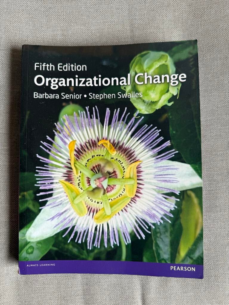 Organizational Change - Barbara Senior & Stephen Swailes, Boeken, Studieboeken en Cursussen, Ophalen of Verzenden, Gamma, Zo goed als nieuw