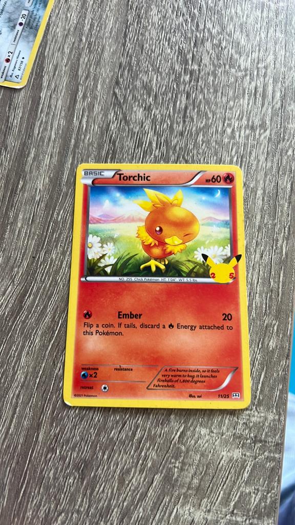 Torchic, Ophalen, Zo goed als nieuw