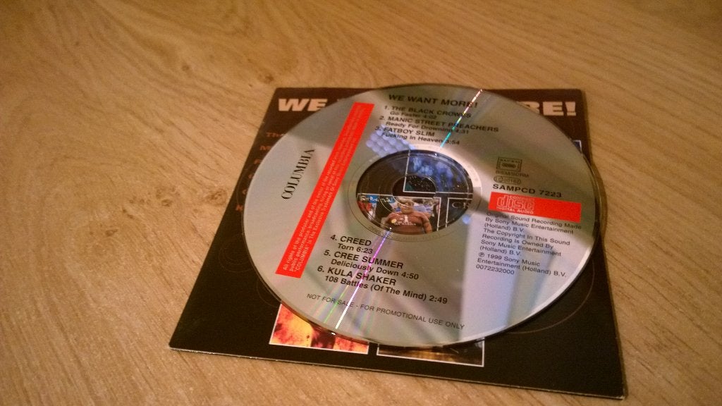 We want More! Cardboard sleeve, Ophalen, Gebruikt, Pop
