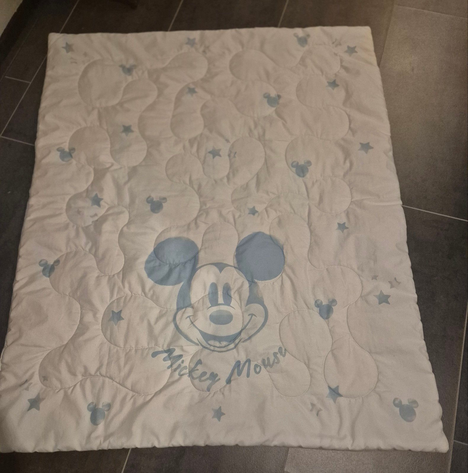 Mickey Mouse boxkleed, Ophalen of Verzenden, Zo goed als nieuw, Deken
