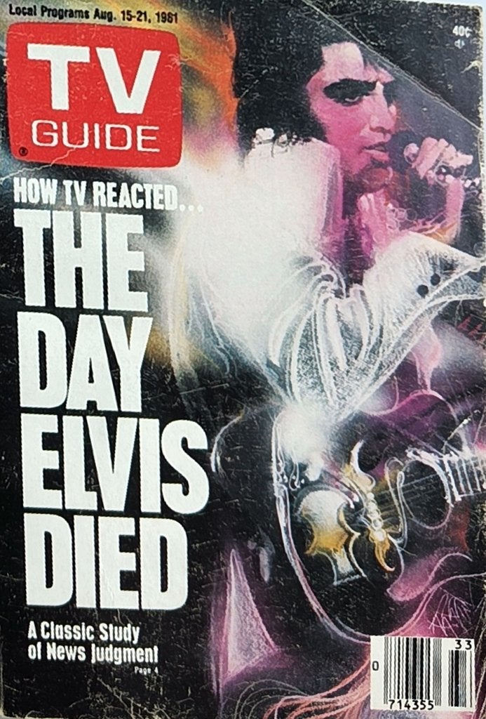 TV Guide & Elvis Mag Collector's Issues Elvis Presley 1961 &, Ophalen of Verzenden