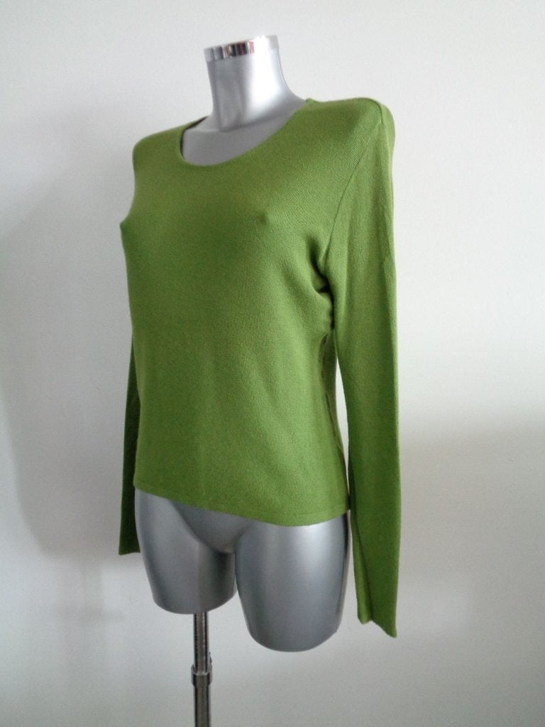 RIANI groene longsleeve, maat 38, viscose, Maat 38/40 (M), Verzenden, Riani, Gedragen