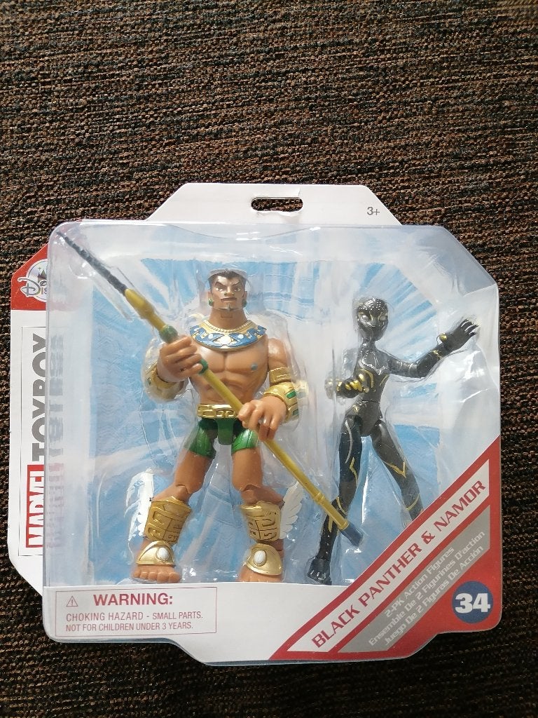 Disney - Toybox - Black Panther & Namor, Ophalen of Verzenden, Overige figuren, Nieuw, Overige typen