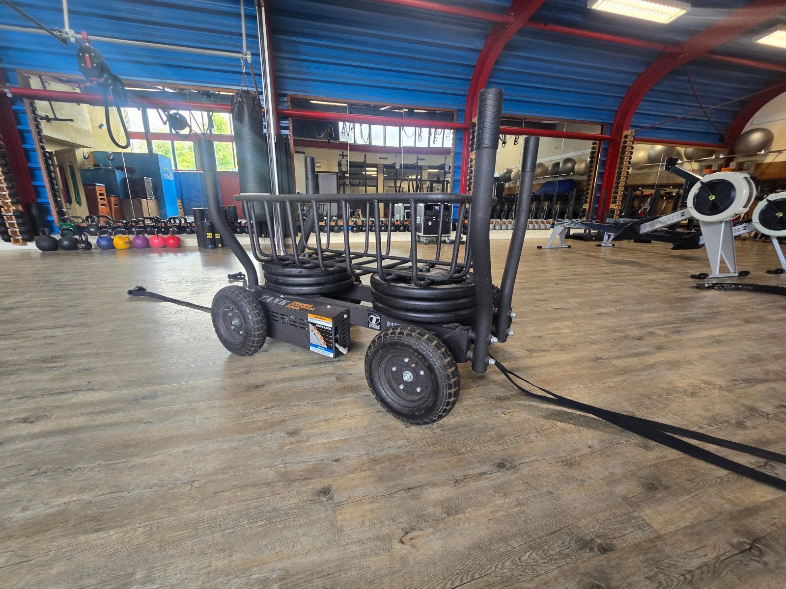 Torque Fitness Tank M1 Sled , plus 6 x 45 pound schijven, Ophalen, Gebruikt, Overige typen