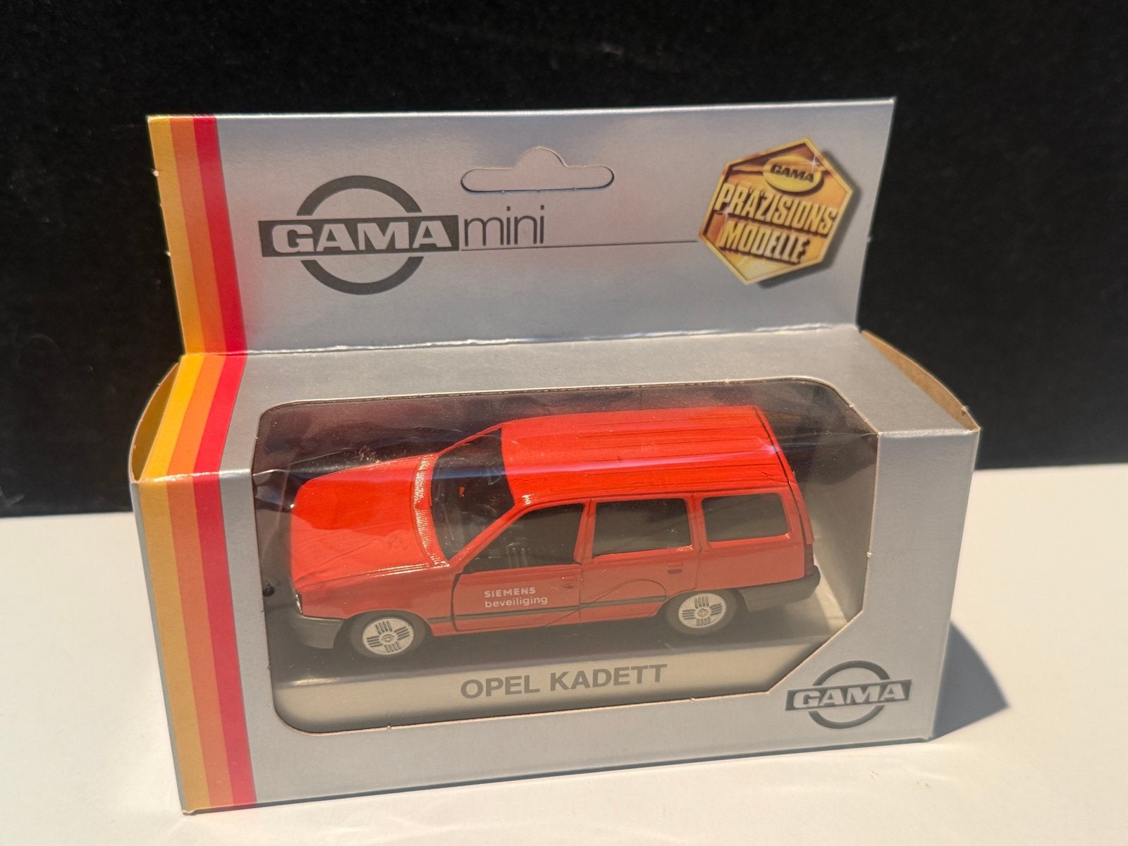 GAMA mini Opel Kadett - Siemens Beveiliging, Ophalen of Verzenden, Nieuw, Auto, Overige merken