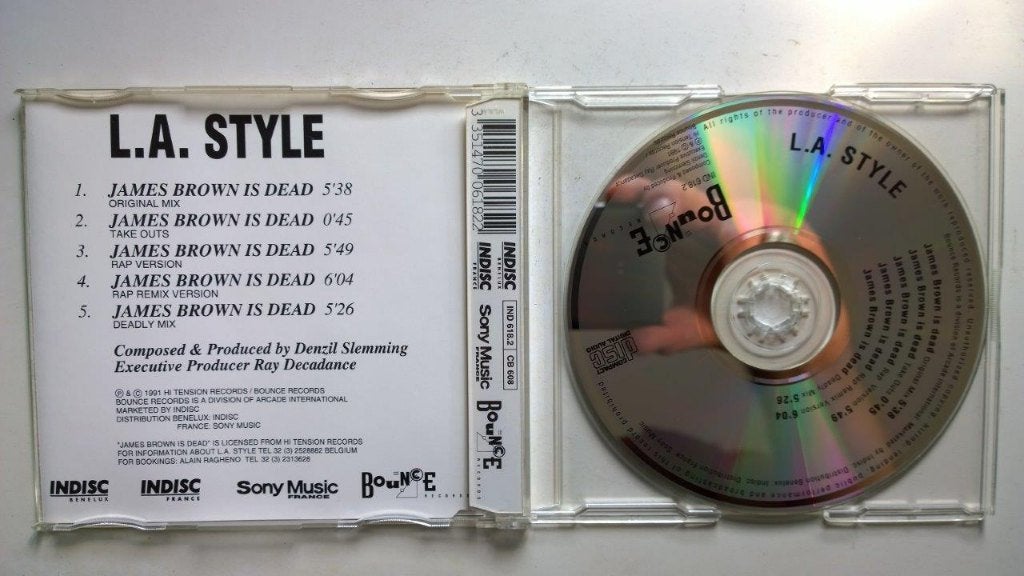 L.A. Style - James Brown Is Dead, Ophalen of Verzenden, Zo goed als nieuw, Dance en House