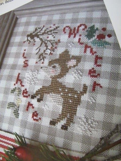 Borduurpatroon  Kerst Hertje  nr 9465 do, Verzenden, Nieuw, Handborduren, Patroon