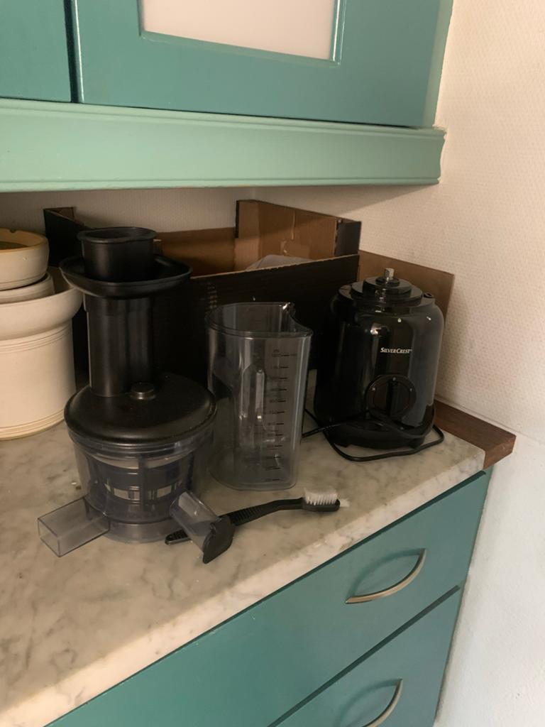 Silvercrest Slowjuicer - Vers sap in een handomdraai!, 1 tot 2 liter, Ophalen, Gebruikt, 1 snelheid